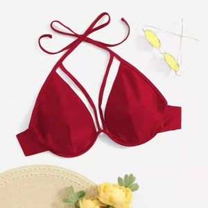 Red swim top- Shein